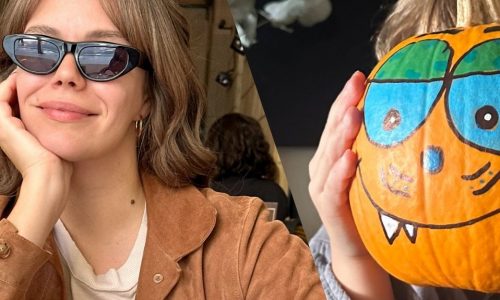 Η Γεωργία Αβασκαντήρα γιορτάζει το Halloween φτιάχνοντας γλυκά και κολοκύθες με τον γιο της