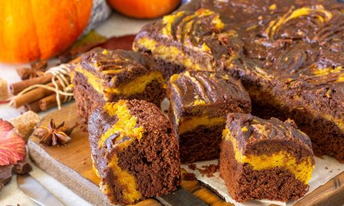 Brownies με σοκολάτα και κολοκύθα - Φθινοπωρινή απόλαυση για όλη την οικογένεια