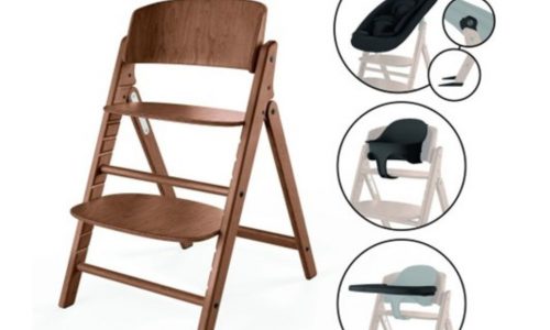 CLICK & FOLD: Το highchair από ξύλο οξιάς για κάθε σύγχρονο γονιό