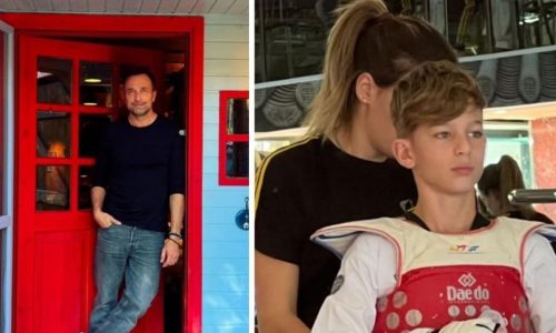 Γιώργος Λιανός: Περήφανος μπαμπάς – Ο Ιάσονας πήρε τη μαύρη ζώνη στο Tae Kwon Do