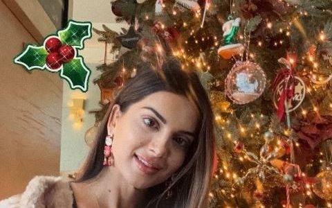 Σταματίνα Τσιμτσιλή: Στόλισε για τις γιορτές - Εντυπωσιακό το χριστουγεννιάτικο δέντρο