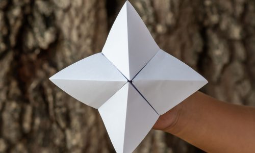 «Χάρτινη αλατιέρα»: Φτιάξτε το παιχνίδι των παιδικών σας χρόνων που προβλέπει το μέλλον (vid)