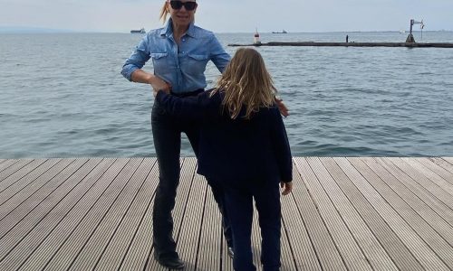 Κατερίνα Καραβάτου: Ο γιος της εκτονώνει την ενέργειά του με έναν απολύτως υγιή τρόπο
