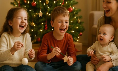 6 εύκολα χριστουγεννιάτικα στολίδια που μπορείτε να φτιάξετε με τα παιδιά σας