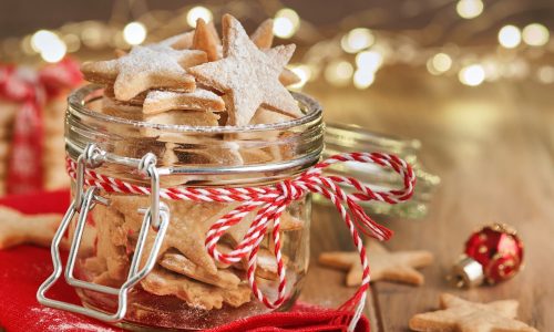 Χριστουγεννιάτικα μπισκότα αστέρια χωρίς γλάσο - Η κλασική συνταγή των γιορτών