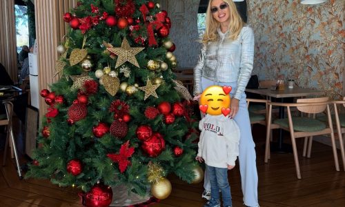 Gingerbread sensory play: Τα παιχνίδια που λάτρεψαν οι γιοι της Κωνσταντίνας Σπυροπούλου