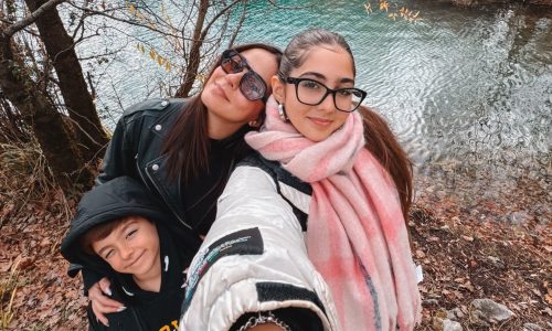 Αγγελική Δαλιάνη: Το χαλαρό Σαββατοκύριακο που πέρασε με τα παιδιά της στη λίμνη Δόξα