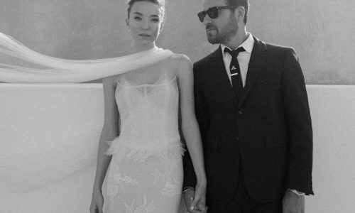 Οι σπάνιες φώτο του Justin Theroux δείχνουν για πρώτη φορά την έγκυο σύζυγό του