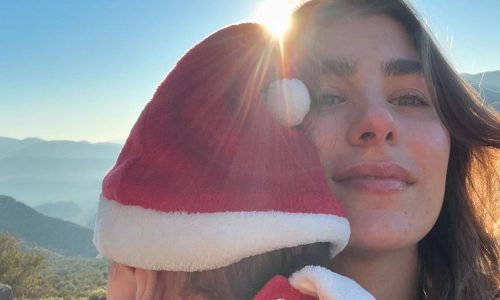 Χρύσα Μιχαλοπούλου: Δημοσίευσε την πιο cute χριστουγεννιάτικη φωτογραφία με τον γιο της