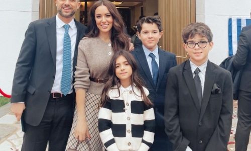 Καλομοίρα: Οι γιοι της έγιναν 13 - Η φωτό με τον παππού και τη γιαγιά και οι τρυφερές ευχές της