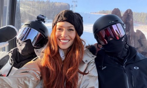 Σίσσυ Χρηστίδου: Πρώτη φορά σκι στις Γαλλικές Άλπεις μαζί με τους γιους της