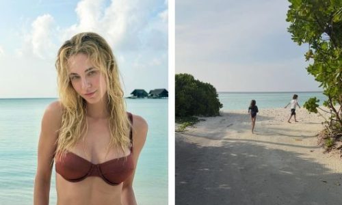 Σε εξωτικό προορισμό πέρασε τις γιορτές η Δούκισσα Νομικού με την οικογένειά της