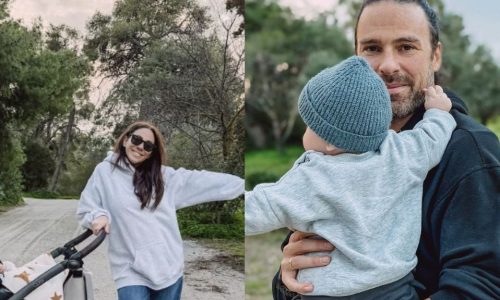 Ευρυδίκη Βαλαβάνη – Γρηγόρης Μόργκαν: Η βόλτα με τον γιο τους στη φύση έκρυβε μια γλυκιά έκπληξη