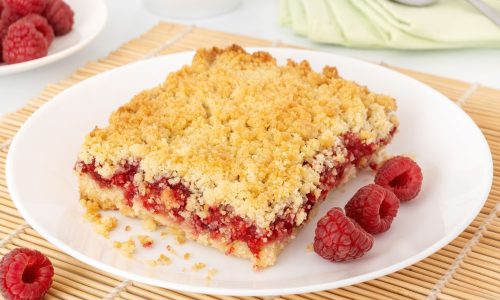Μπάρες crumble με μαρμελάδα