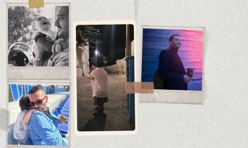 Ο πιο γλυκός μπαμπάς: Ο Λεωνίδας Κουτσόπουλος και ο μικρός πειρατής Κίμωνας