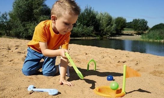 Γκολφ παραλίας για παιχνίδι στην άμμο