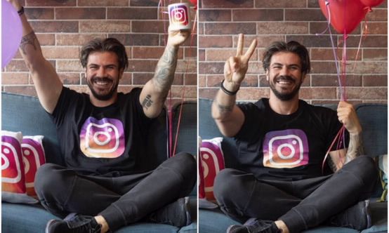 Άκης Πετρετζίκης: Έφτασε τους 1,5 εκατομμύριο followers στο Instagram και το γιορτάζει!