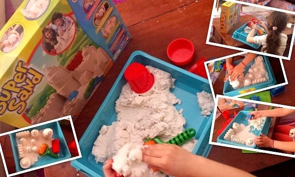 Super Sand: Αυτό είναι το δώρο που θα κρατήσει τα παιδιά σας απασχολημένα για πάνω από 1,5 ώρα!