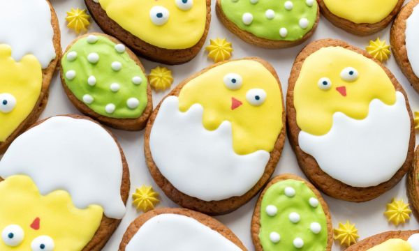 Αρωματικά πασχαλινά μπισκότα για αρχάριους (λίγα υλικά)