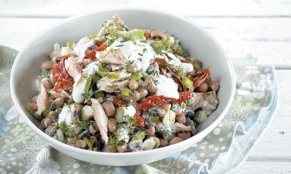 Μαυρομάτικα με καπνιστή πέστροφα!