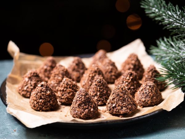 Τρουφάκια με γεύση μπισκότο - Εύκολα χωρίς ψήσιμο