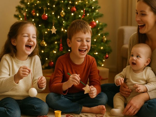 6 εύκολα χριστουγεννιάτικα στολίδια που μπορείτε να φτιάξετε με τα παιδιά σας