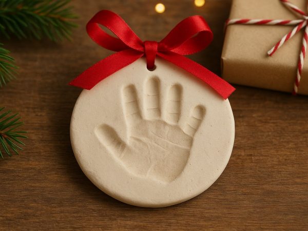 Κρατήστε «ζωντανές» τις αναμνήσεις με στολίδια από τα χεράκια του μωρού σας