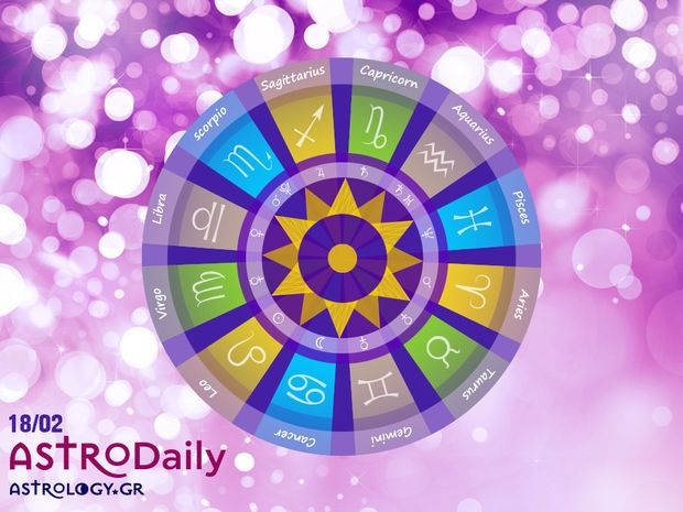 Ημερήσιες Προβλέψεις για όλα τα Ζώδια 18/2