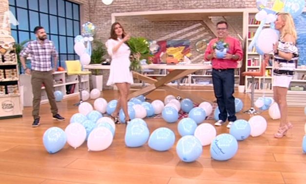 Σταματίνα Τσιμτσιλή: Επέστρεψε στο Happy Day 40 ημέρες μετά τη γέννηση του γιου της