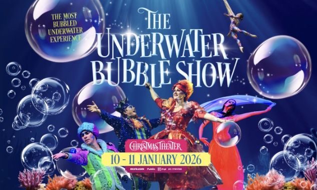 The Underwater Bubble Show: Σάββατο 10 & Κυριακή 11 Ιανουαρίου 2026 στο Christmas Theater 