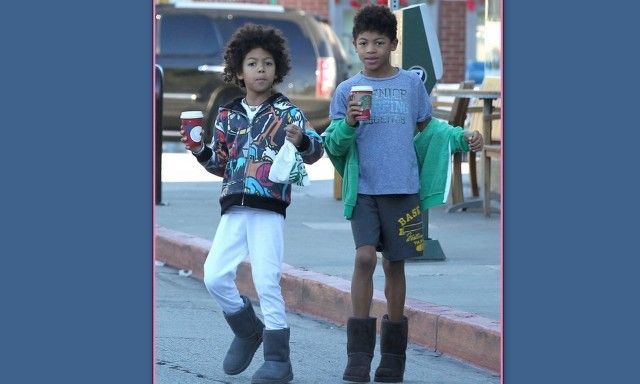 Οι γιοι της Heidi Klum φανατικοί με τις μπότες UGG!