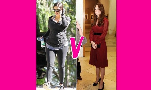Kate Middleton Vs Kim Kardashian: Οι δύο έγκυες αντιμέτωπες!