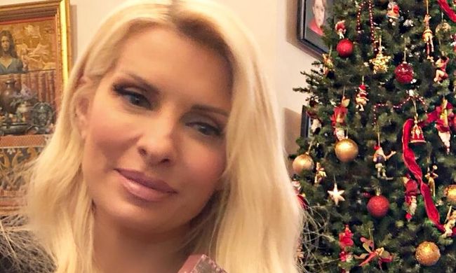 Ελένη Μενεγάκη: Μας δείχνει το χριστουγεννιάτικο δέντρο που στόλισε στο σπίτι της!