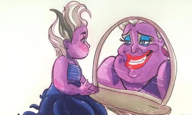 Πώς ήταν οι χαρακτήρες Disney ως παιδιά; 37 σκίτσα αποκαλύπτουν