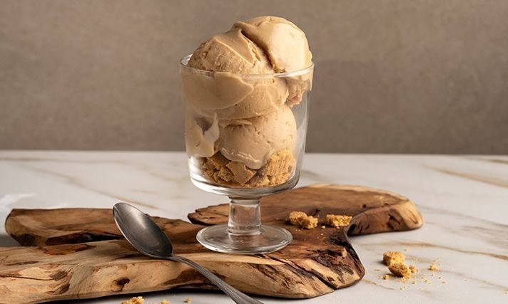 Πρωτεϊνικό παγωτό banoffee με μόλις 3 υλικά