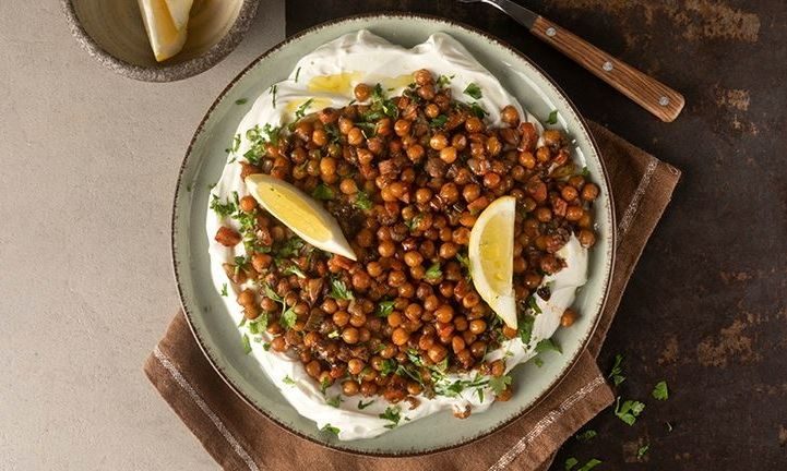 Τραγανά ρεβίθια στον φούρνο με πάπρικα - Πικάντικα και νόστιμα