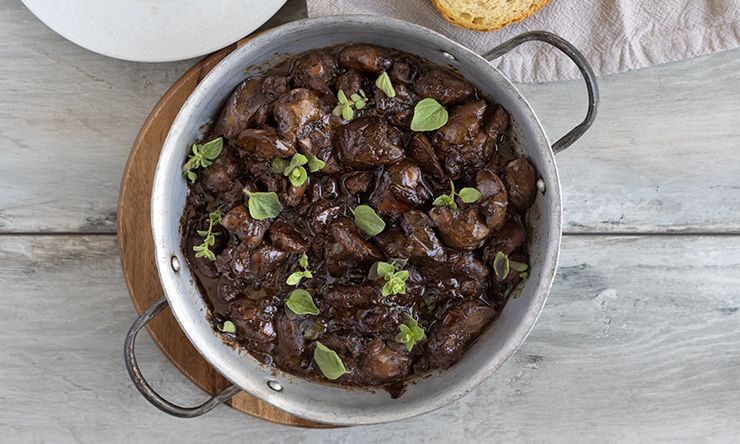 Τηγανιά με συκωτάκια κοτόπουλου - Νόστιμο ορεκτικό στο πι και φι