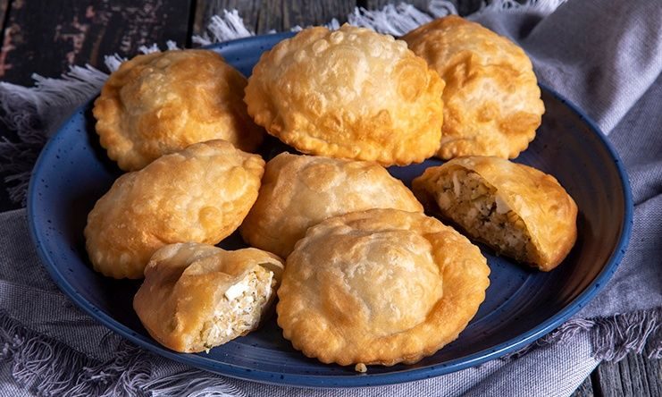 Ραφιόλια με πλιγούρι και φέτα - Αφράτα και πολύ νόστιμα