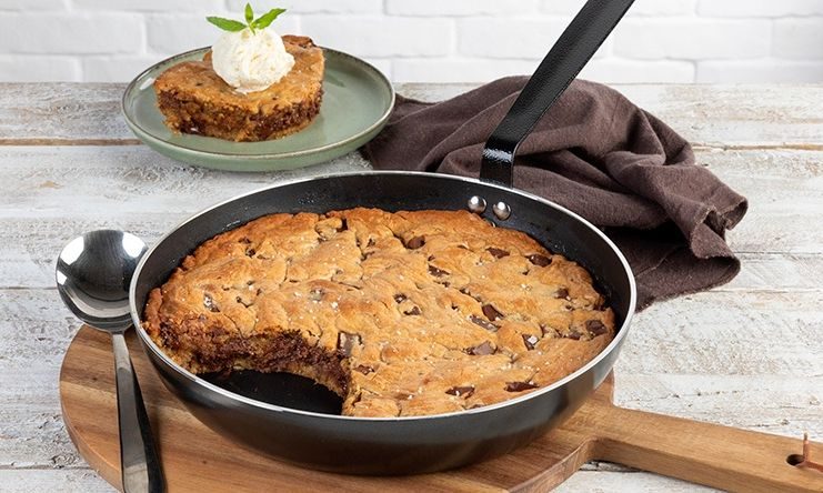 Οικογενειακό soft cookie στο τηγάνι