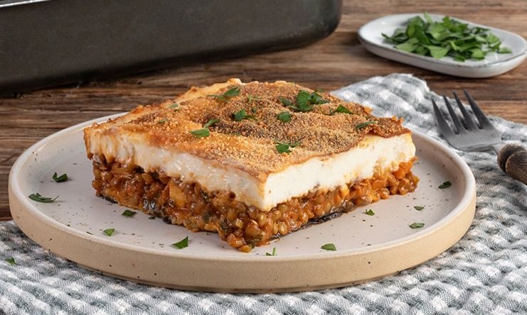 Vegan μουσακάς με φακές - Το αποτέλεσμα θα σας εκπλήξει ευχάριστα