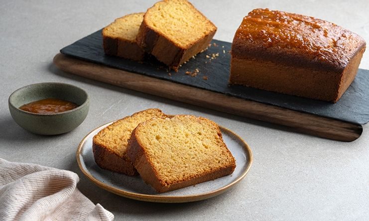 Κολατσιό για το σχολείο: Κέικ με μαρμελάδα βερίκοκο και ελαιόλαδο - Χωρίς ζάχαρη