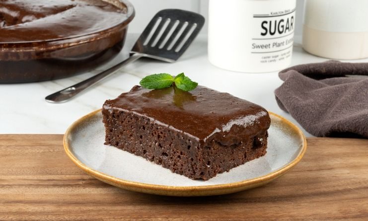 Σοκολατόπιτα καραμέλα με γλάσο παγωτού - Δεν έχετε φάει νοστιμότερη