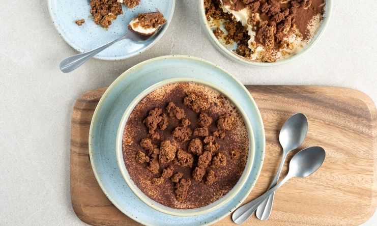 Λαχταριστό τιραμισού με γκρανόλα χωρίς ζάχαρη - Πώς θα το φτιάξετε