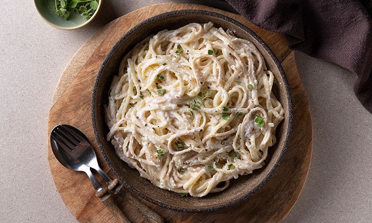 Ζυμαρικά alfredo με γαλοπούλα - Μέσα σε 10 λεπτά είναι έτοιμα