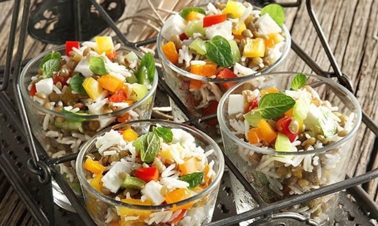 Σαλάτα με φακές φούρνου - Ένα πλήρες υγιεινό γεύμα