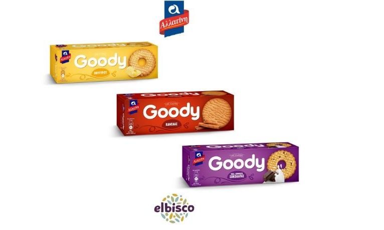 Νέες συσκευασίες για τα αγαπημένα μπισκότα GOODY