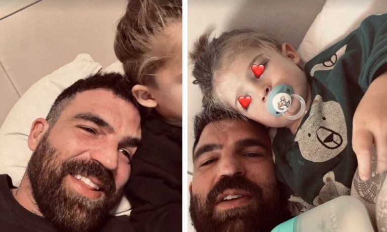 Δημήτρης Αλεξάνδρου: Ο μικρός Πάρης αρρώστησε και κόλλησε τον μπαμπά του