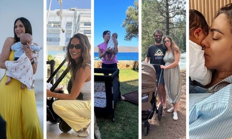 Πρώτο καλοκαίρι με νεογέννητο: Πώς το βιώνουν 5 γνωστές Ελληνίδες μαμάδες