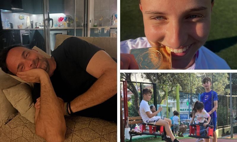 #DadLife: Το photodump του Γιώργου Λιανού με τα παιδιά του θα σας θυμίσει τι έχει σημασία στη ζωή