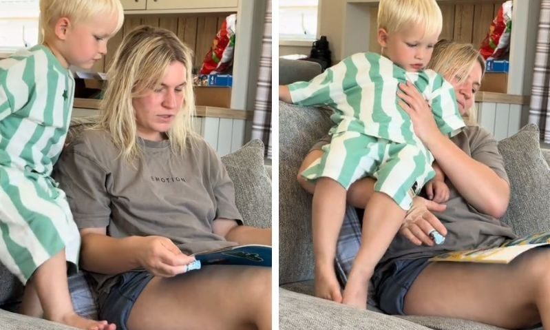 «Προσωπικός χώρος; Δεν ξέρω τι σημαίνει» - Το βίντεο μιας μαμάς που έγινε viral στο TikTok